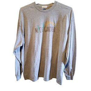 Michigander Long Sleeve Graphic Tee Livnfresh 2XL Gray Cotton/Poly Blend